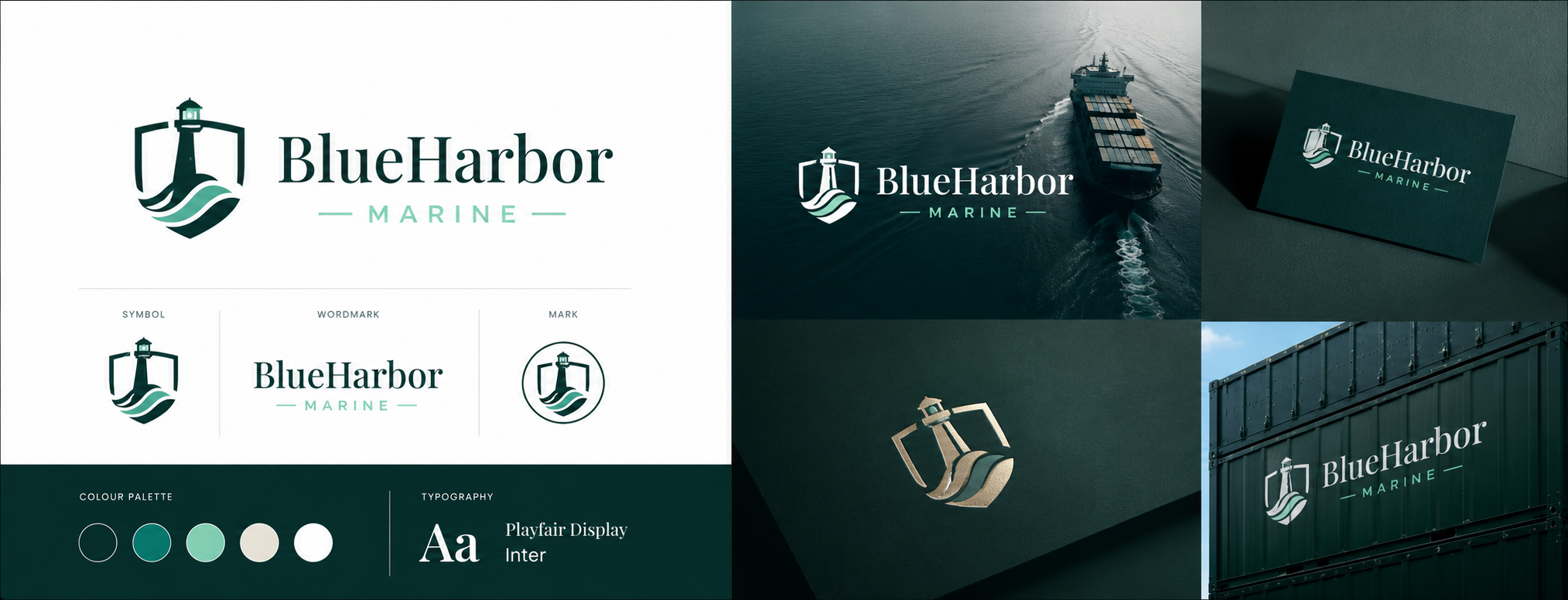 Logo design for a maritime company